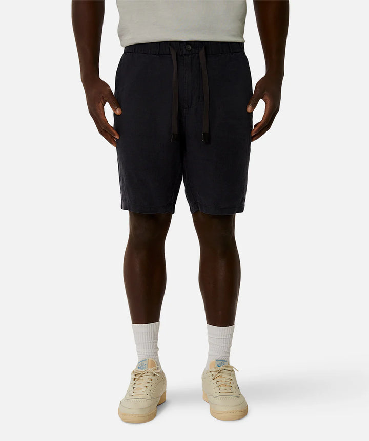 The Baller Linen Short - Dark Navy