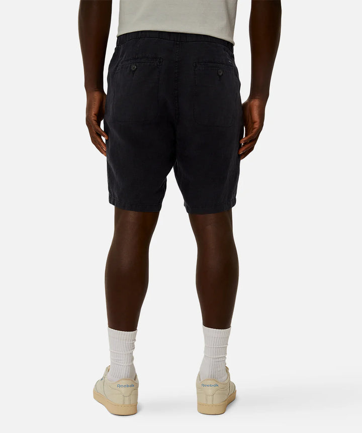 The Baller Linen Short - Dark Navy