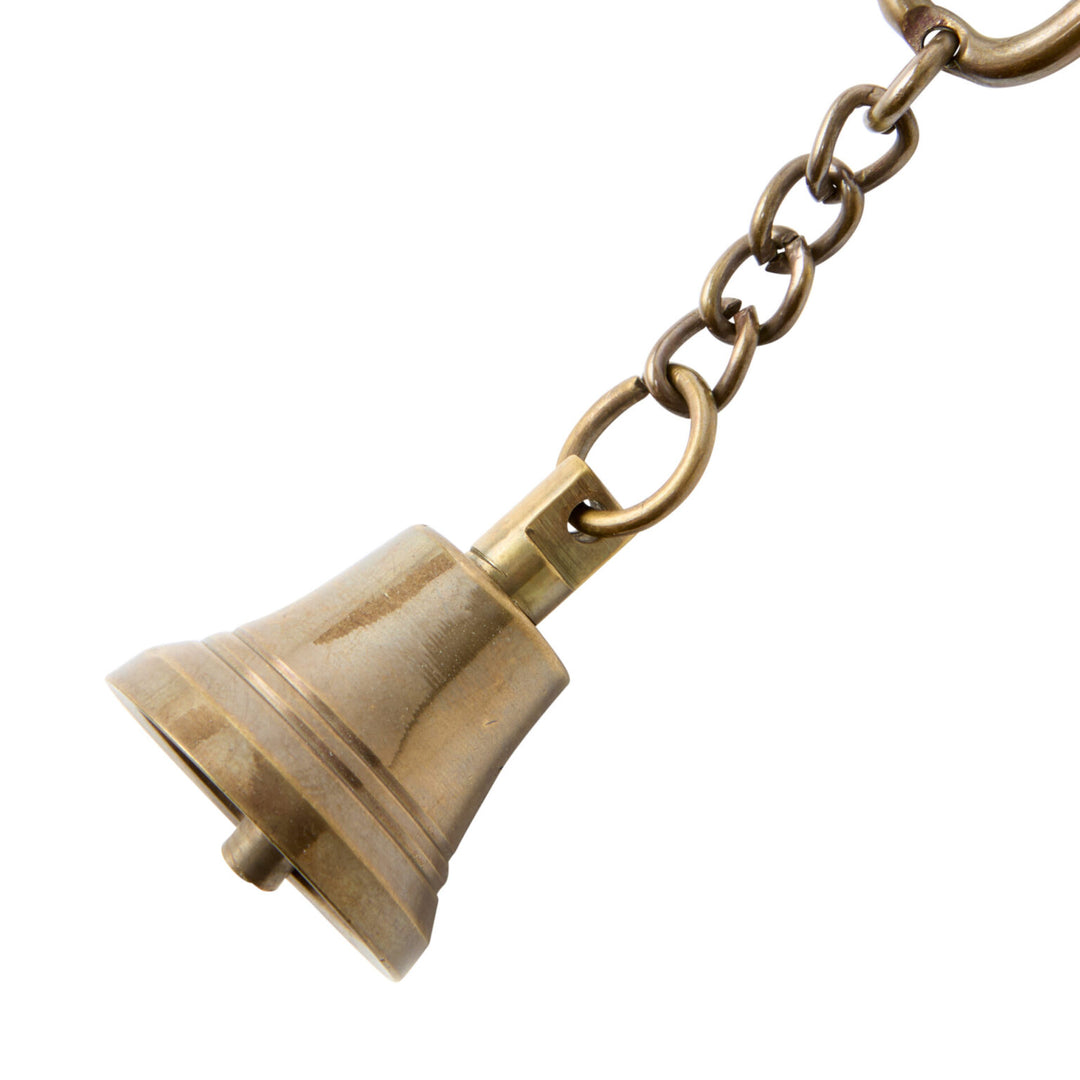 Bell Ringing Keyirng Bell Keyring – Steel & Anchor