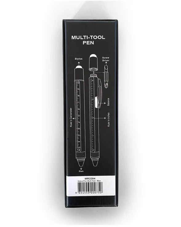 Stylus Pen Pocket Multi Tool - Blue