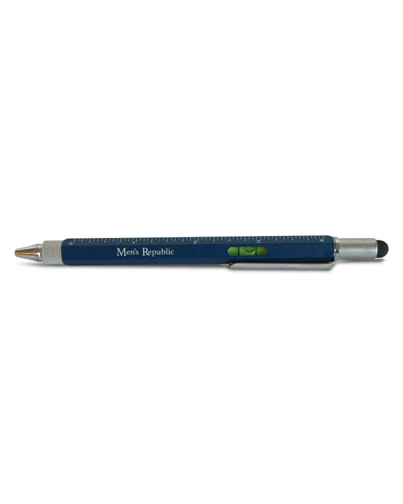 Stylus Pen Pocket Multi Tool - Blue