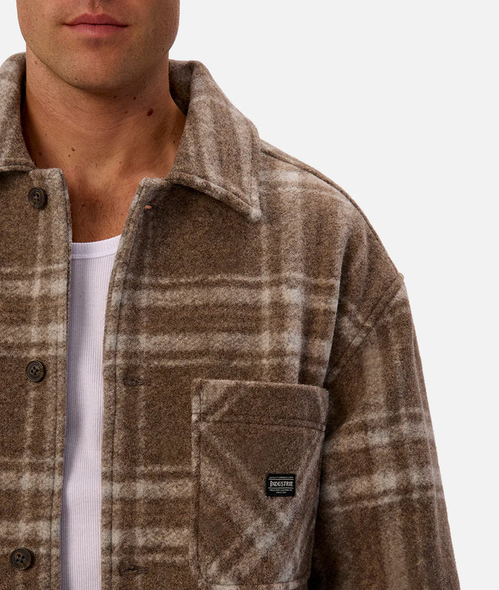 The Bournemouth Jacket - Brown / Grey
