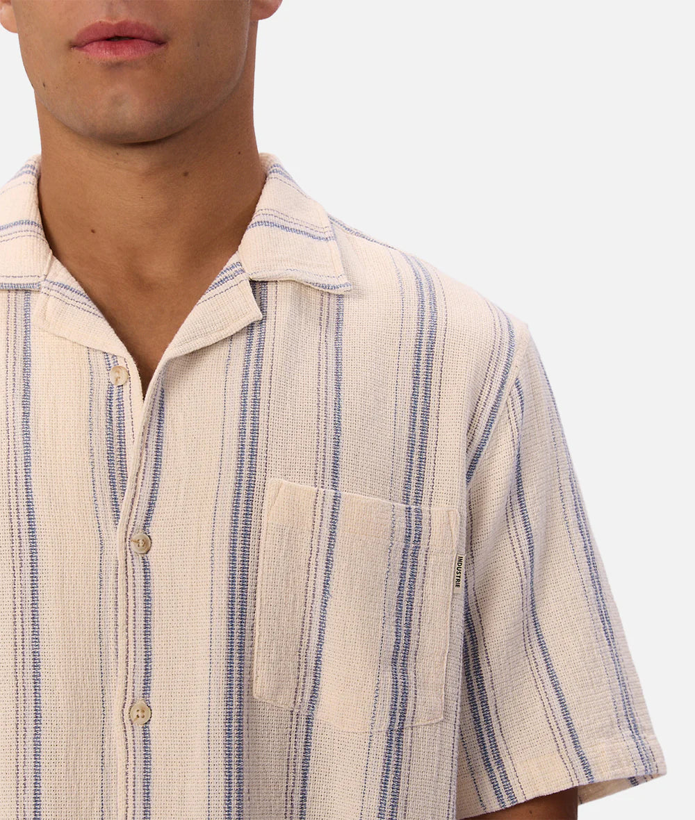 The Bowment S/S Shirt -Nat Blue