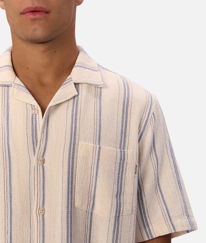 The Bowment S/S Shirt -Nat Blue