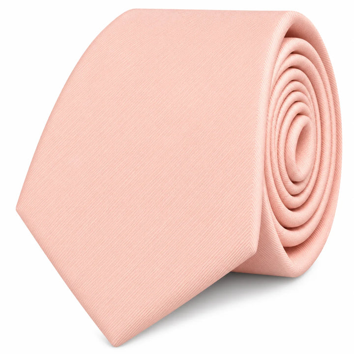 Baby Pink Skinny Tie