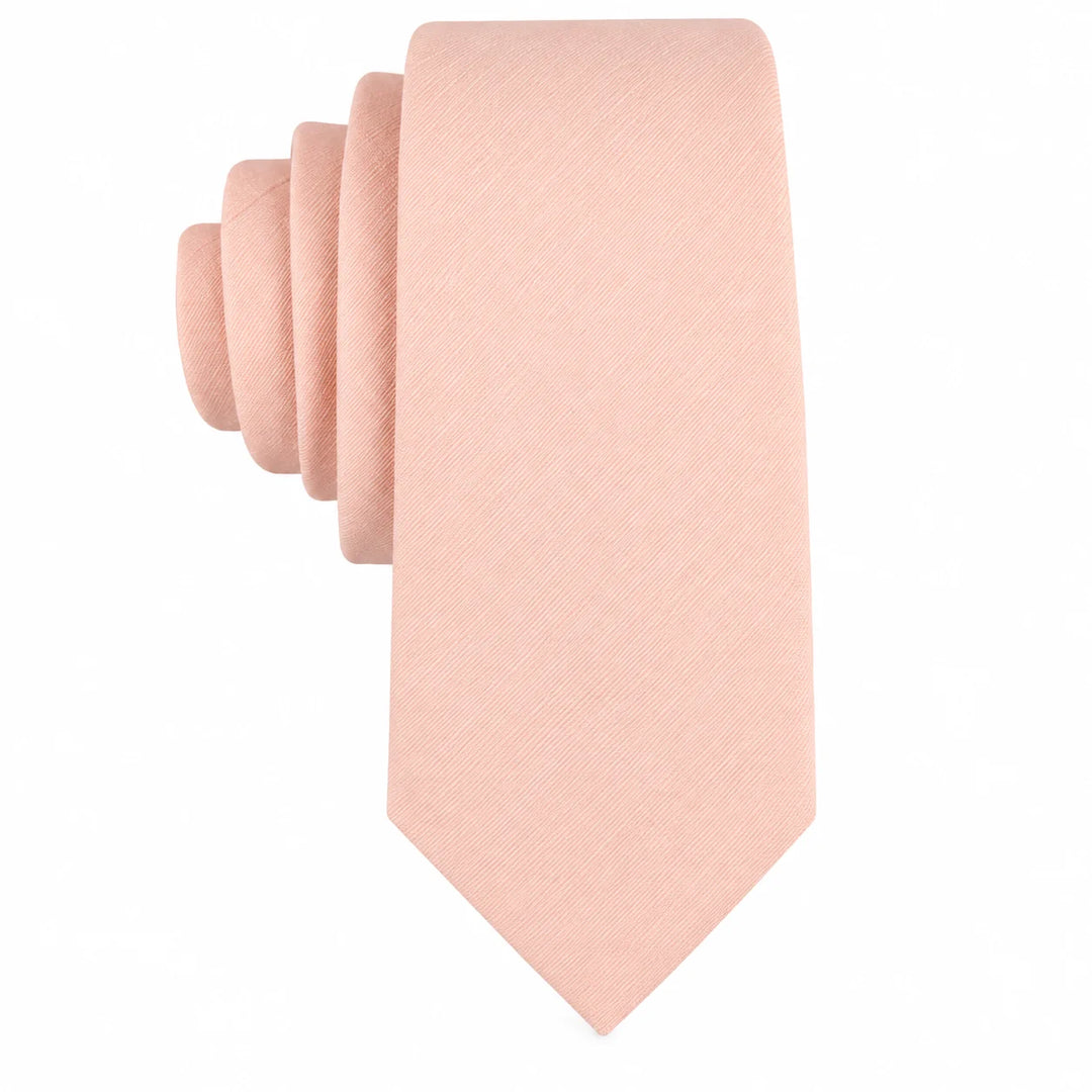 Baby Pink Skinny Tie