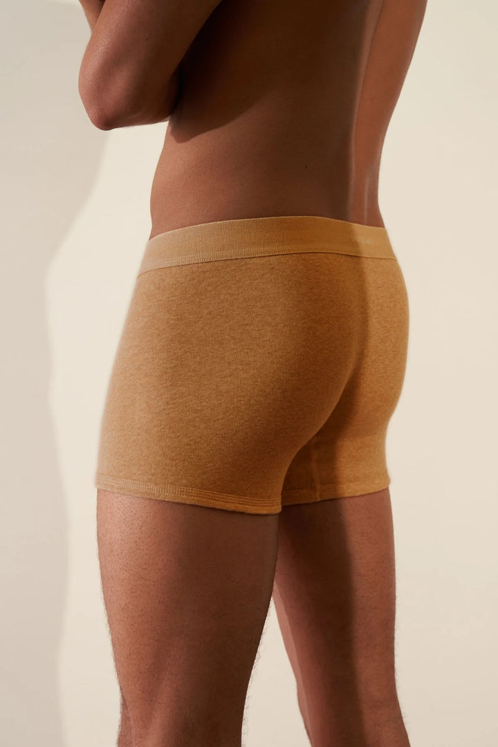 Boxer Brief - Camel/ Pandanus