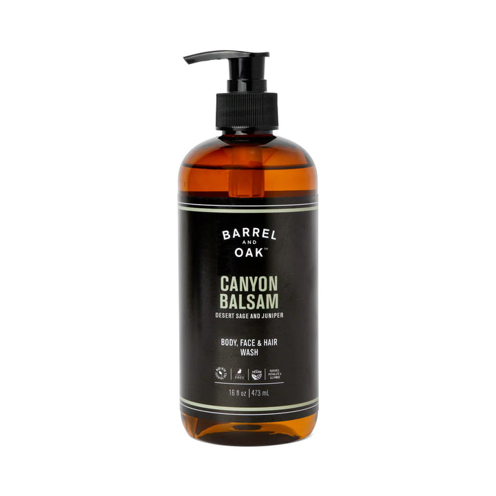 Hair Face & Body All In One Wash - Canyon Balsam 473ml
