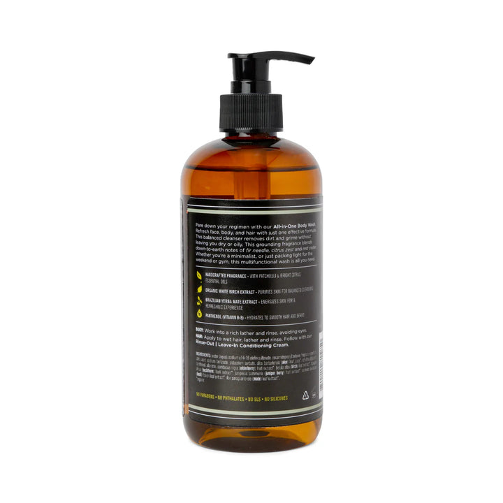 Hair Face & Body All In One Wash - Canyon Balsam 473ml