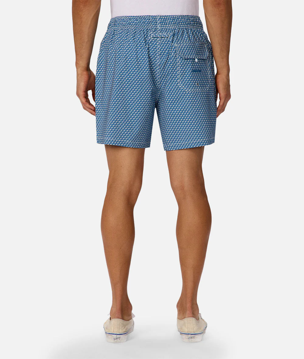 The Cayman Swim Short - Blue Combo