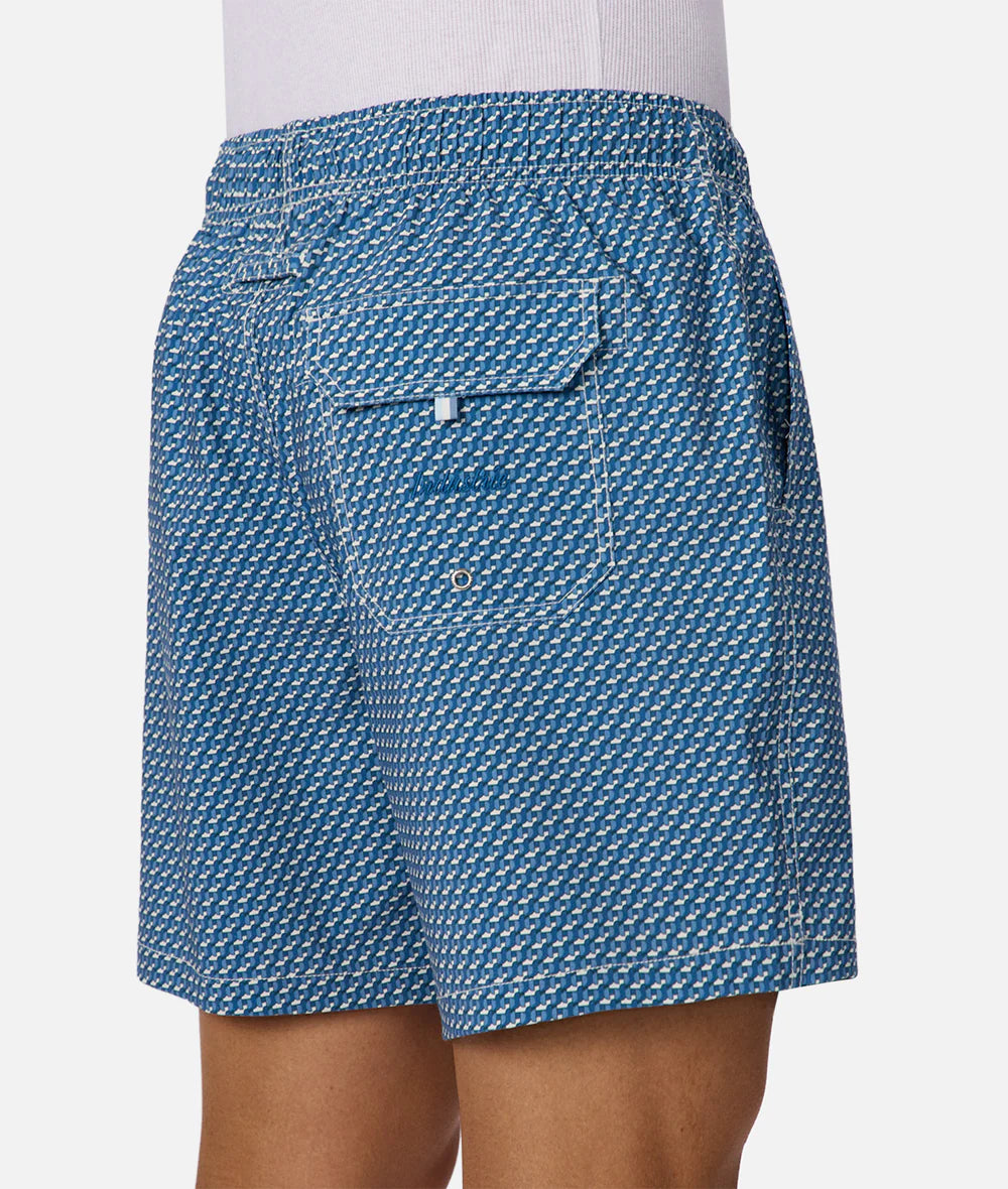 The Cayman Swim Short - Blue Combo