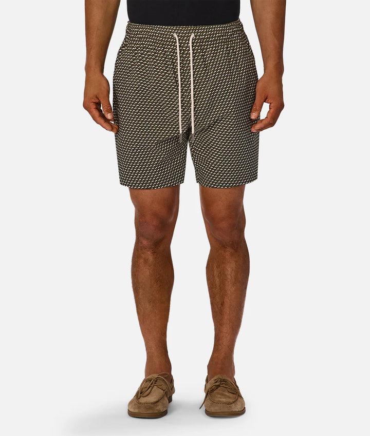 The Cayman Swim Short - Olive Combo