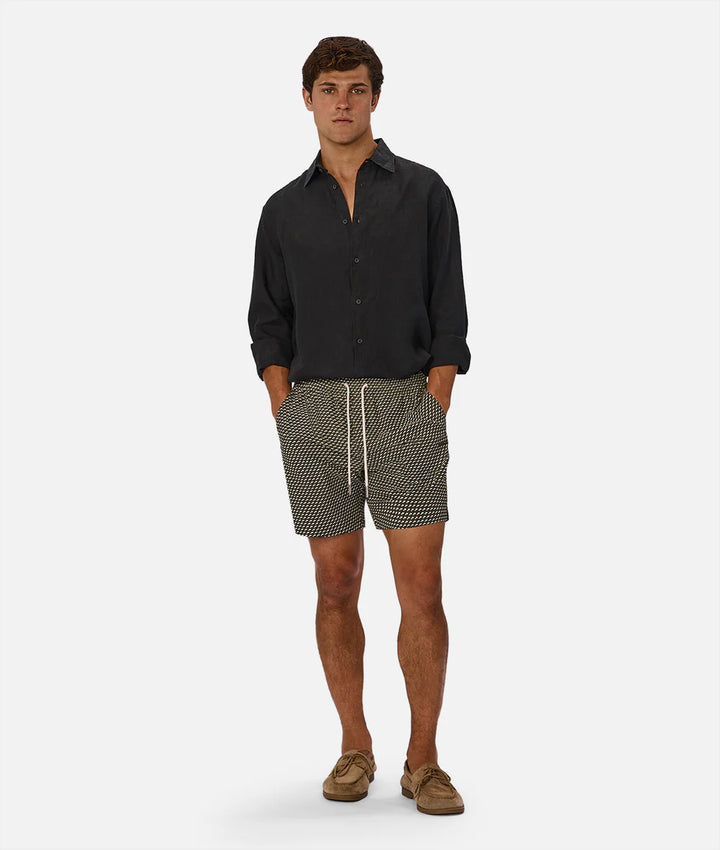 The Cayman Swim Short - Olive Combo