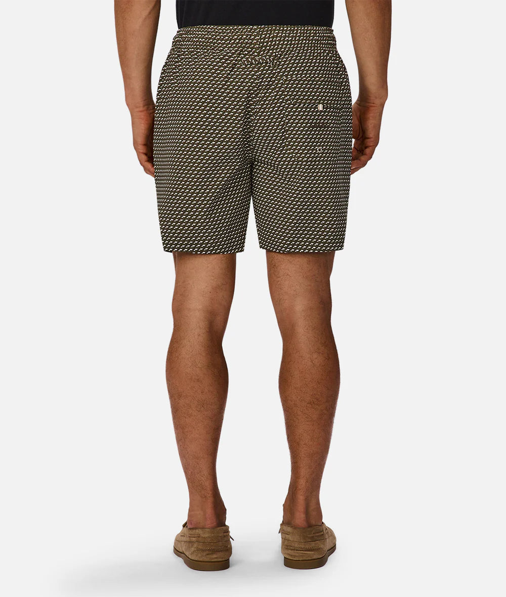 The Cayman Swim Short - Olive Combo