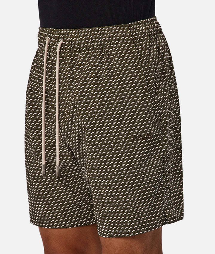The Cayman Swim Short - Olive Combo