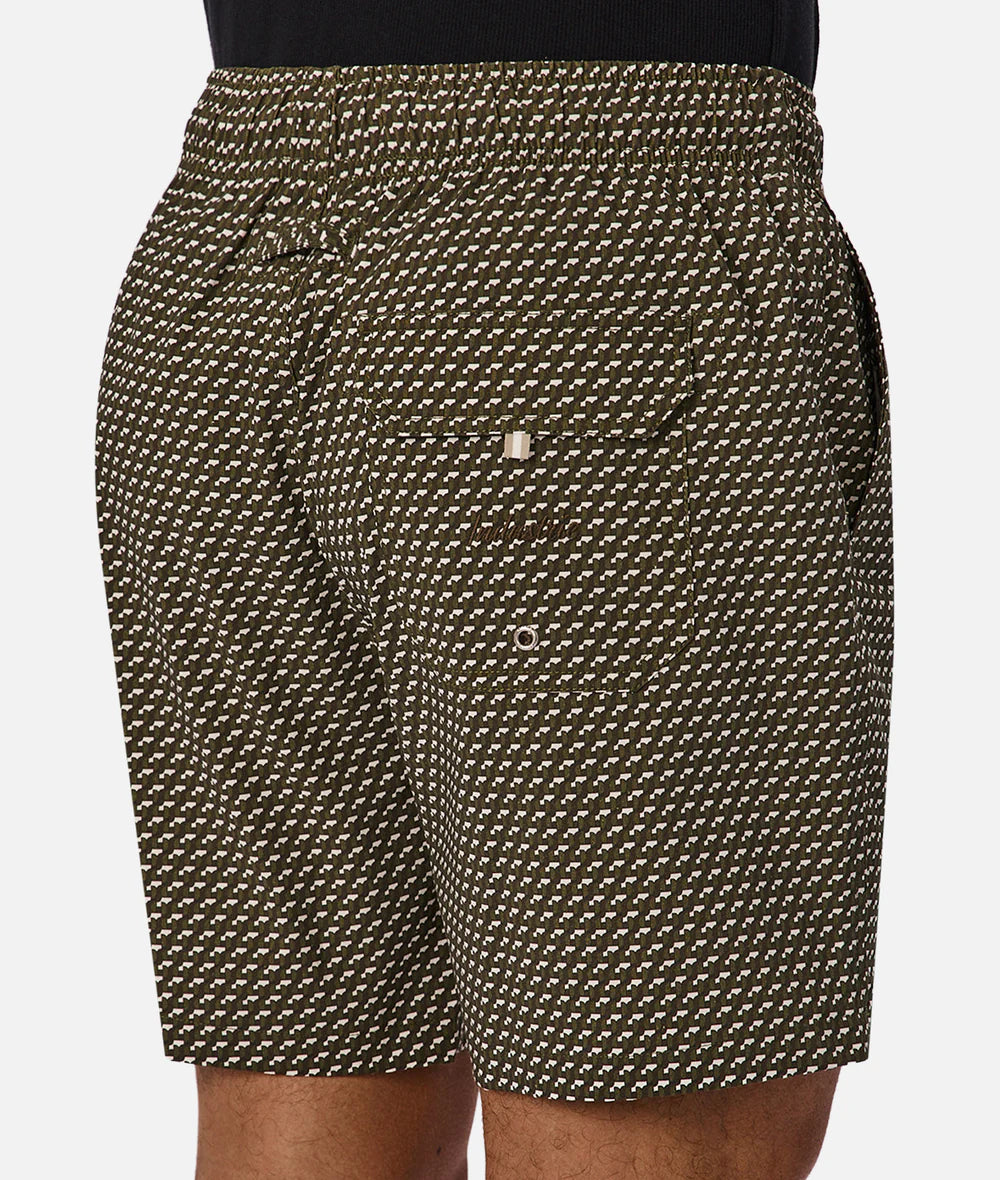 The Cayman Swim Short - Olive Combo