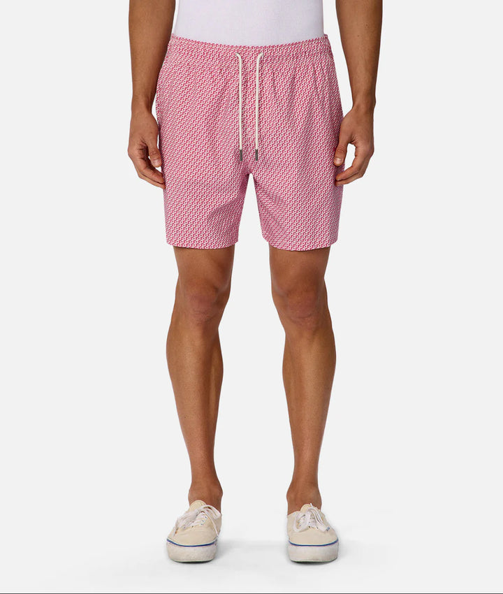 The Cayman Swim Short - Pink Combo