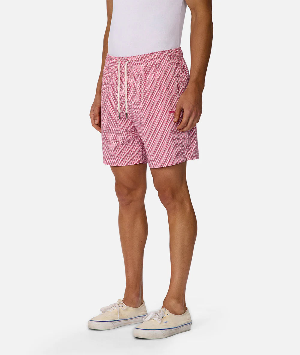 The Cayman Swim Short - Pink Combo