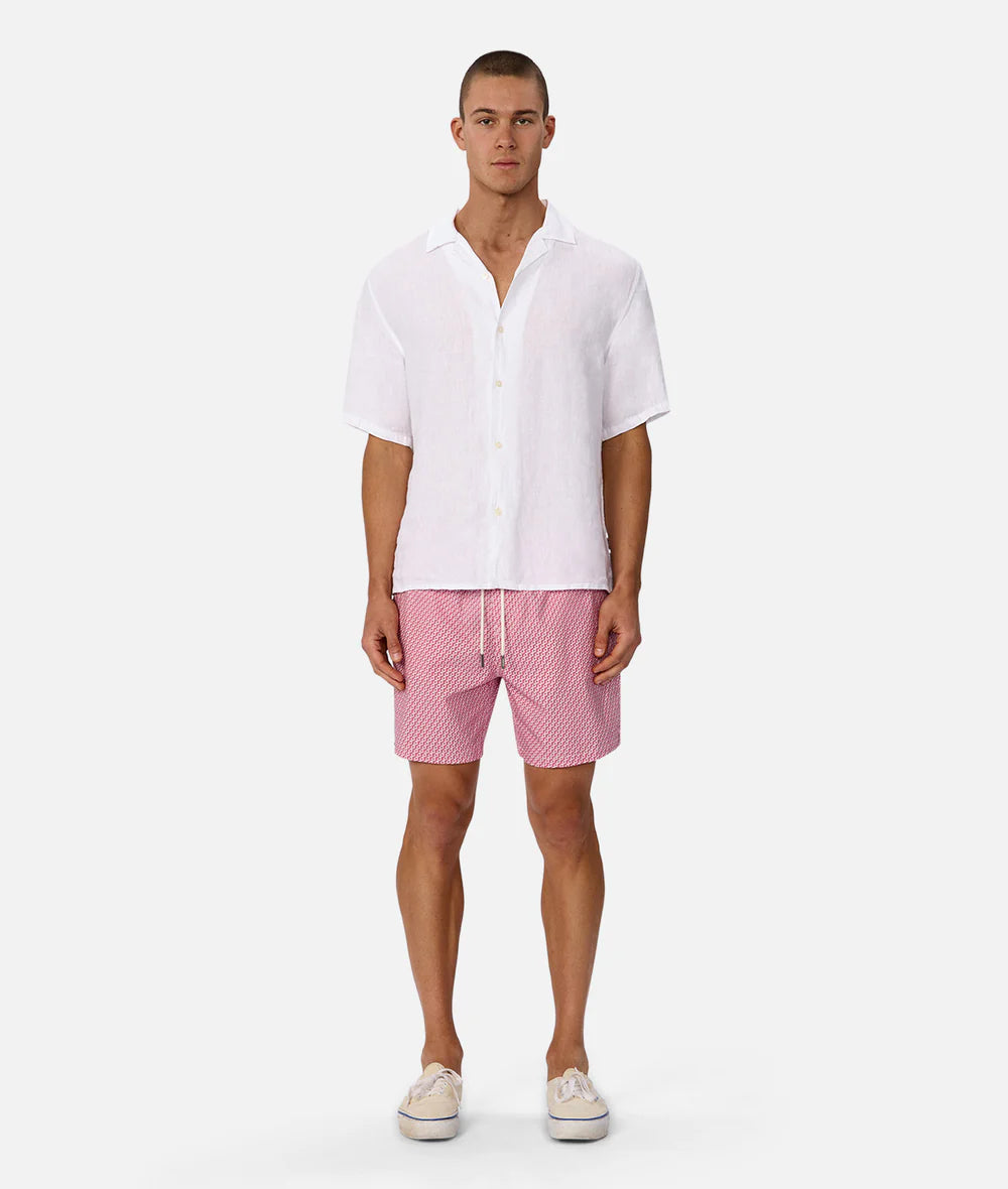 The Cayman Swim Short - Pink Combo