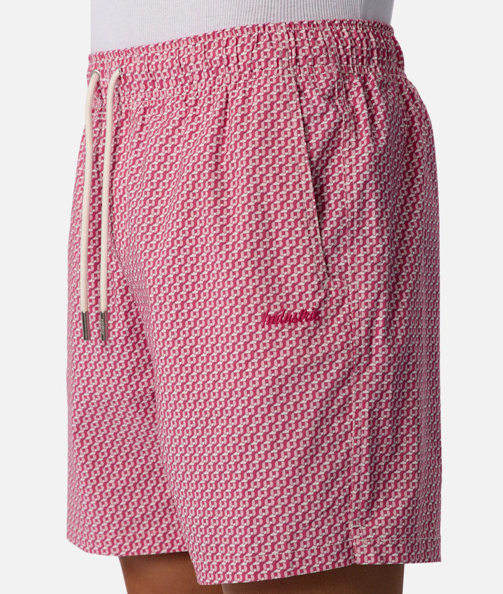 The Cayman Swim Short - Pink Combo
