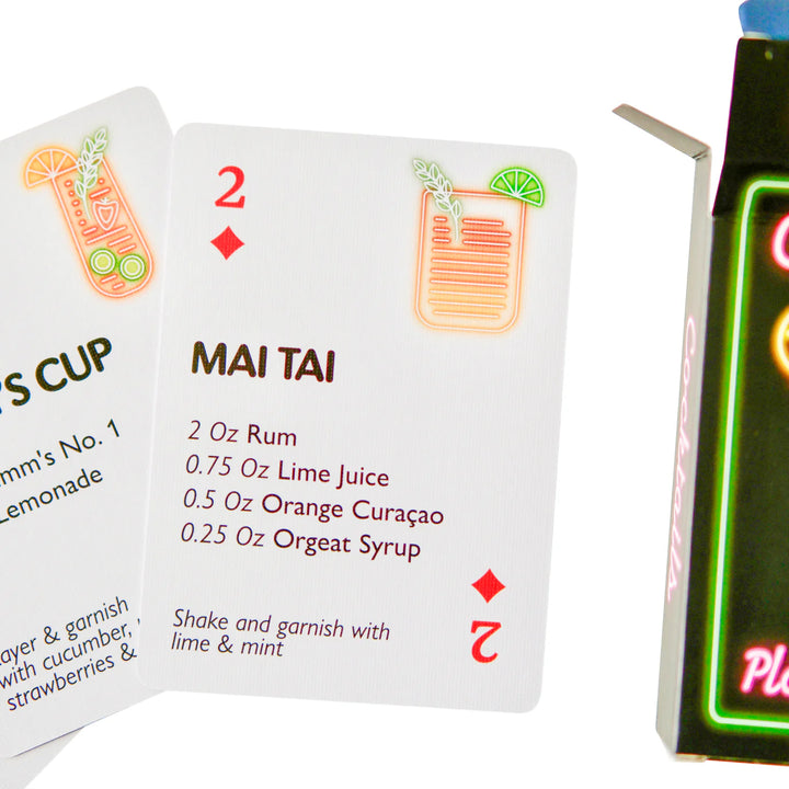 Cocktails Playing Cards