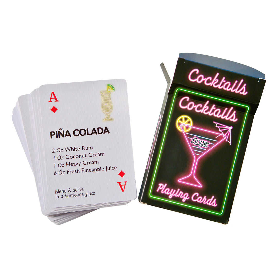 Cocktails Playing Cards