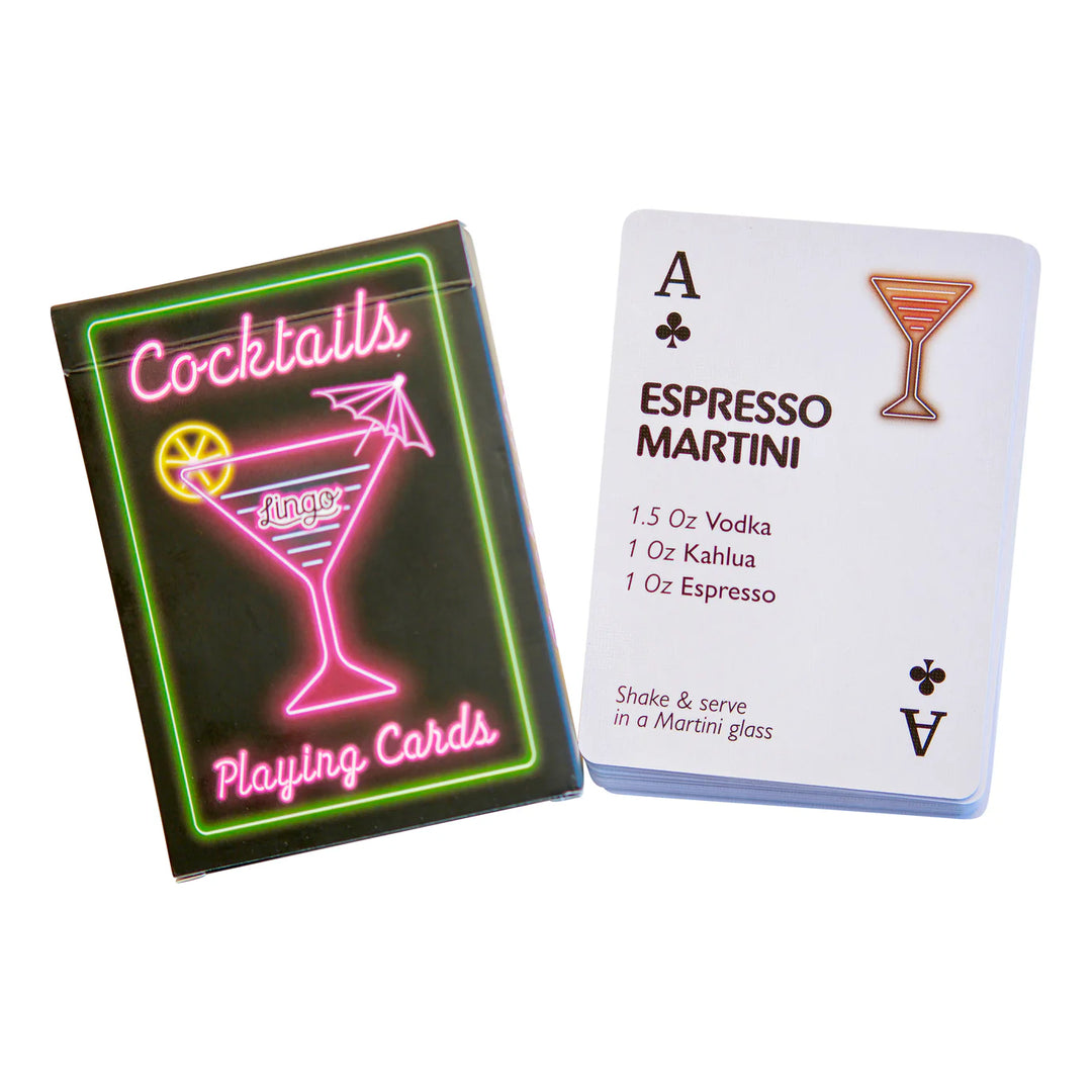Cocktails Playing Cards