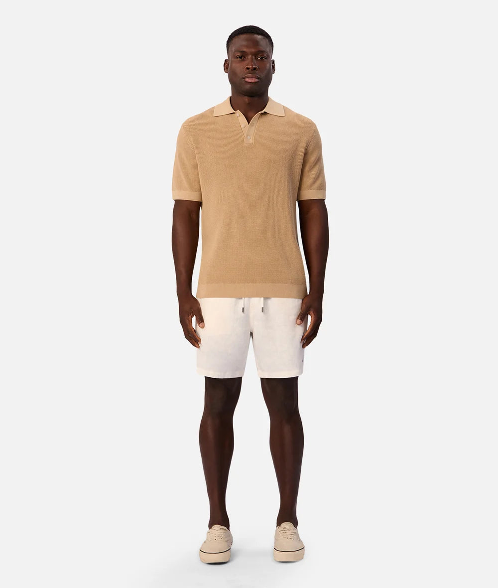 The Marina Linen Short - Coconut