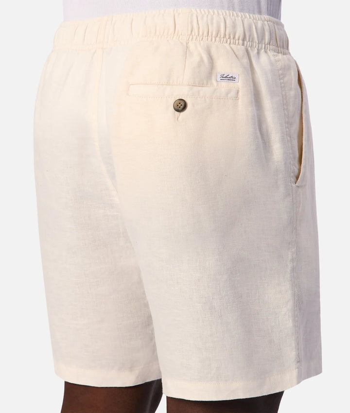 The Marina Linen Short - Coconut