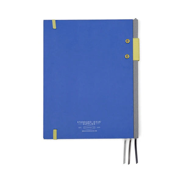 Standard Issue Planner Notebook - Cobalt & Citron