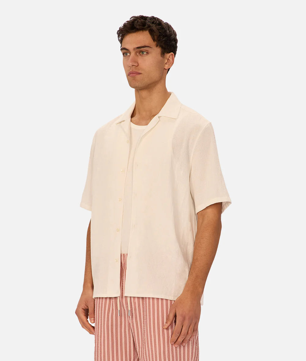 The Marbella S/S Shirt - Cream