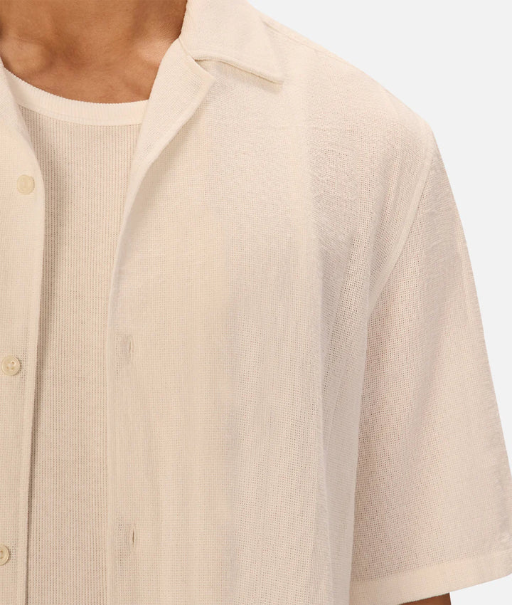The Marbella S/S Shirt - Cream