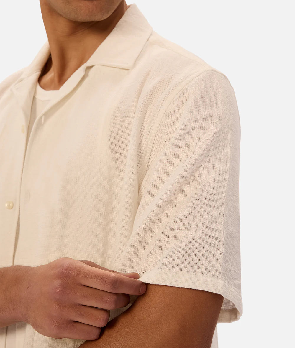 The Marbella S/S Shirt - Cream