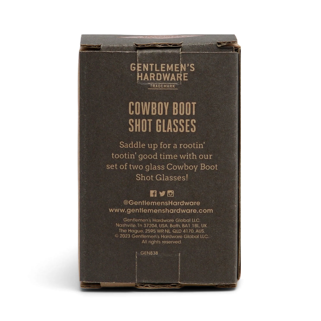 Cowboy Boot Shot Glasses