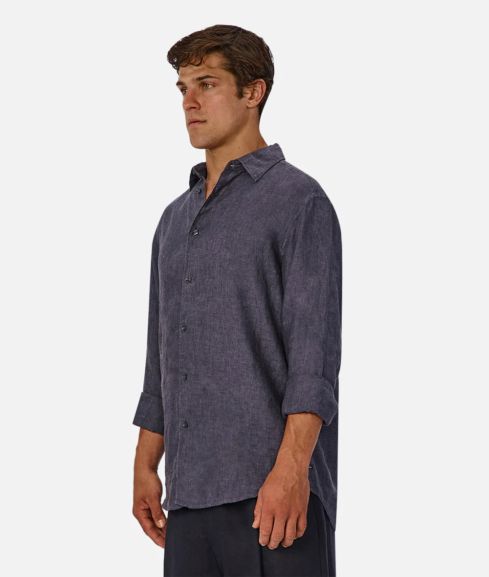 St Martins L/S Shirt - Denim