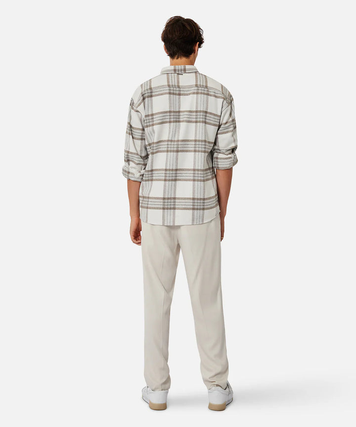 The Derby L/S Shirt - Taupe