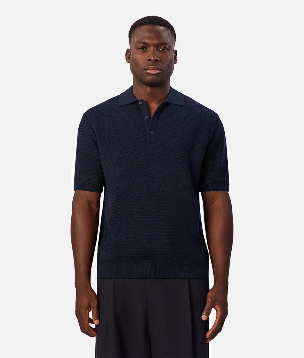 The Rondella Polo - Deep Indigo
