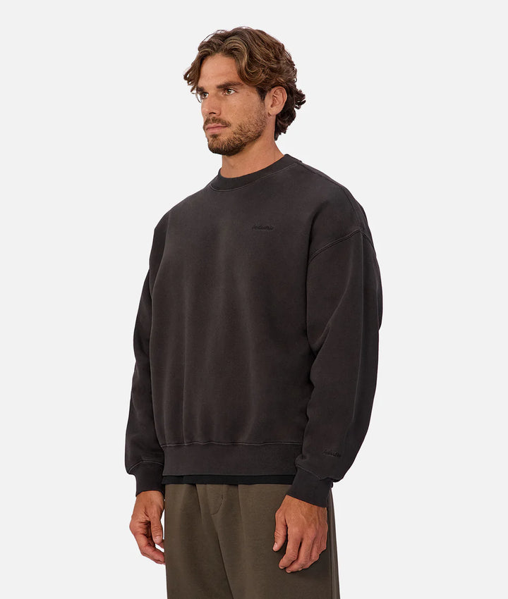 The New Del Sur Washed Sweat - Washed Black