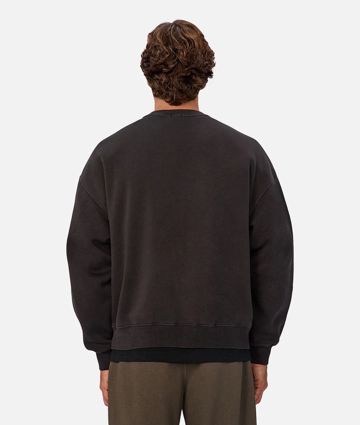 The New Del Sur Washed Sweat - Washed Black