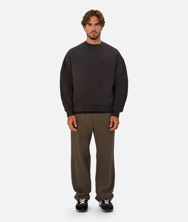 The New Del Sur Washed Sweat - Washed Black