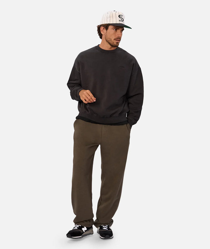The New Del Sur Washed Sweat - Washed Black