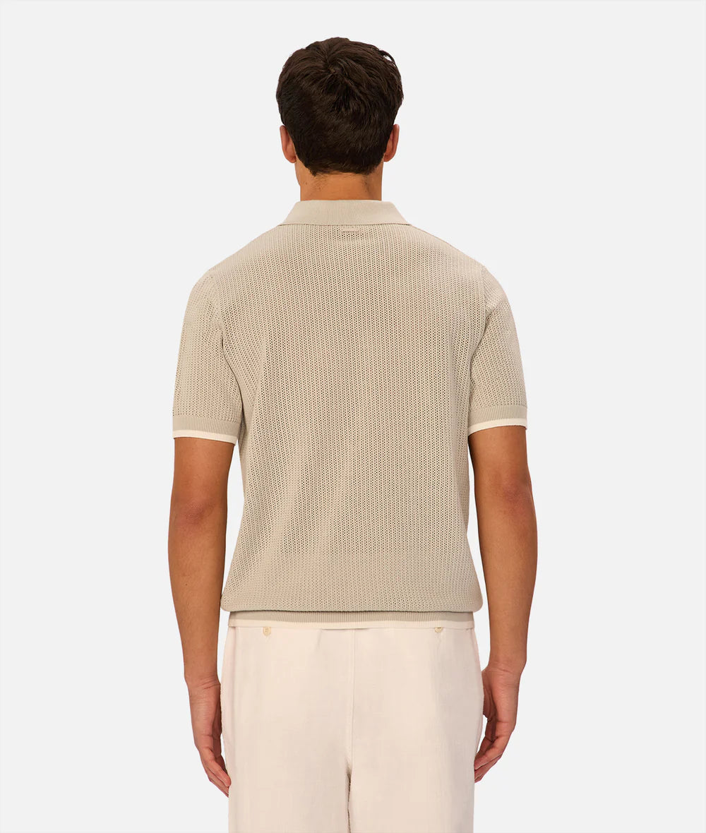 The Serrano Polo - Chalk / Duck Egg