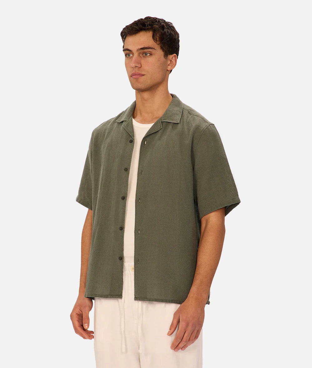 The Marbella S/S Shirt - Everglade