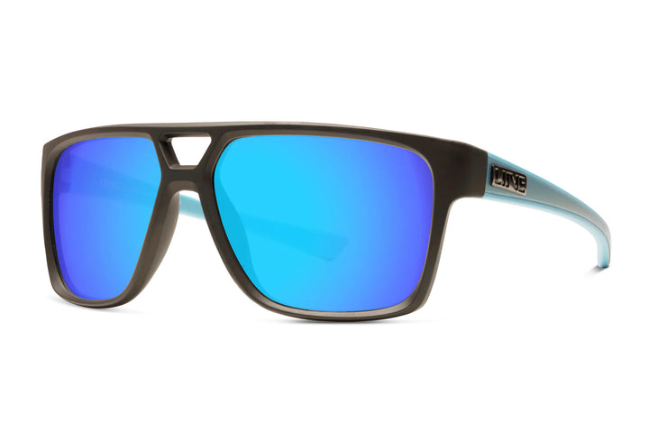 Elvis - Blue Mirror Polarised Matt Blue / Black