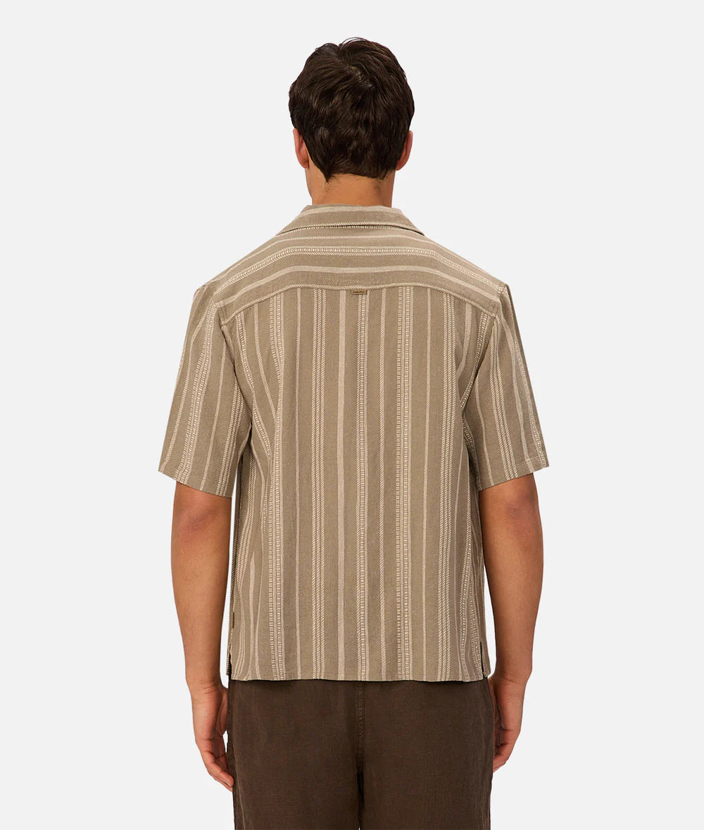 The Fabriano S/S Shirt - Olive Stone