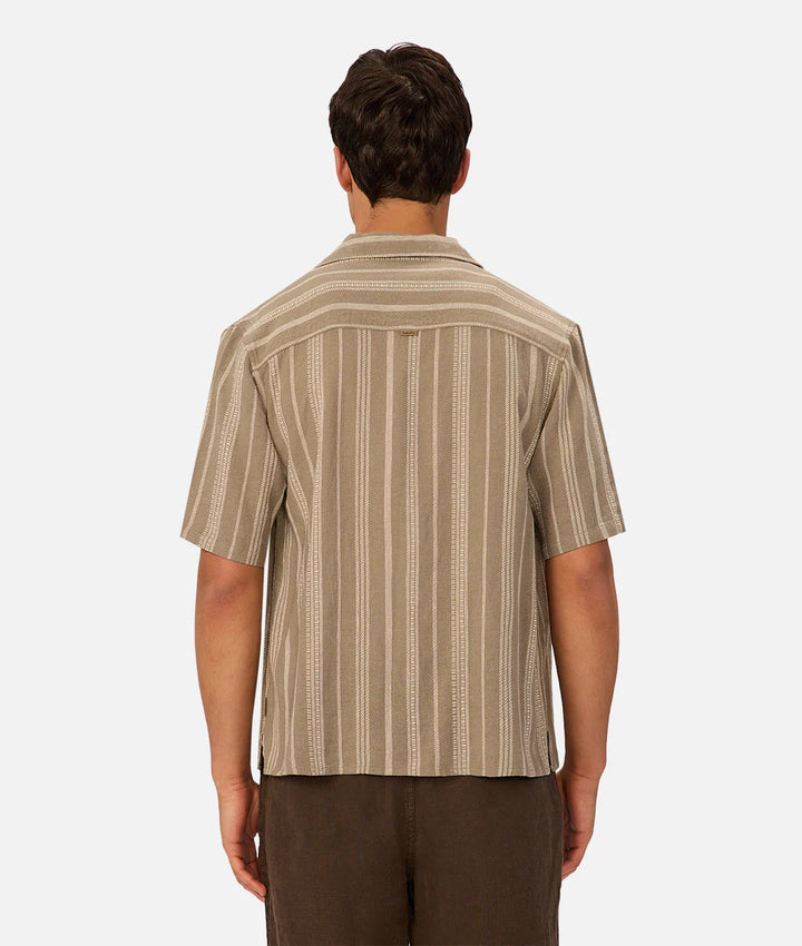 The Fabriano S/S Shirt - Olive Stone