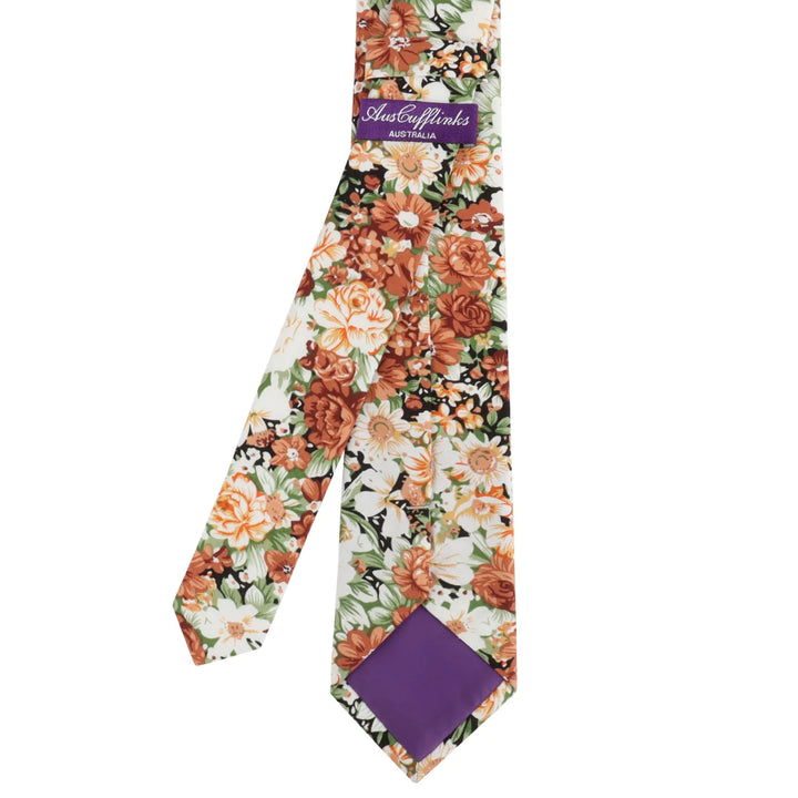 Floral Artisan Skinny Tie