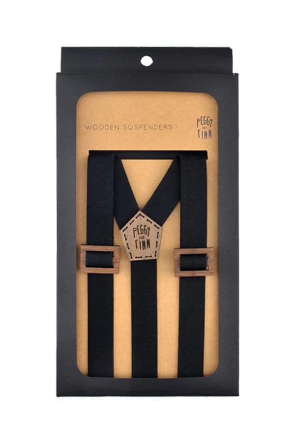 Wooden Suspenders - Fergus Tasmanian Oak
