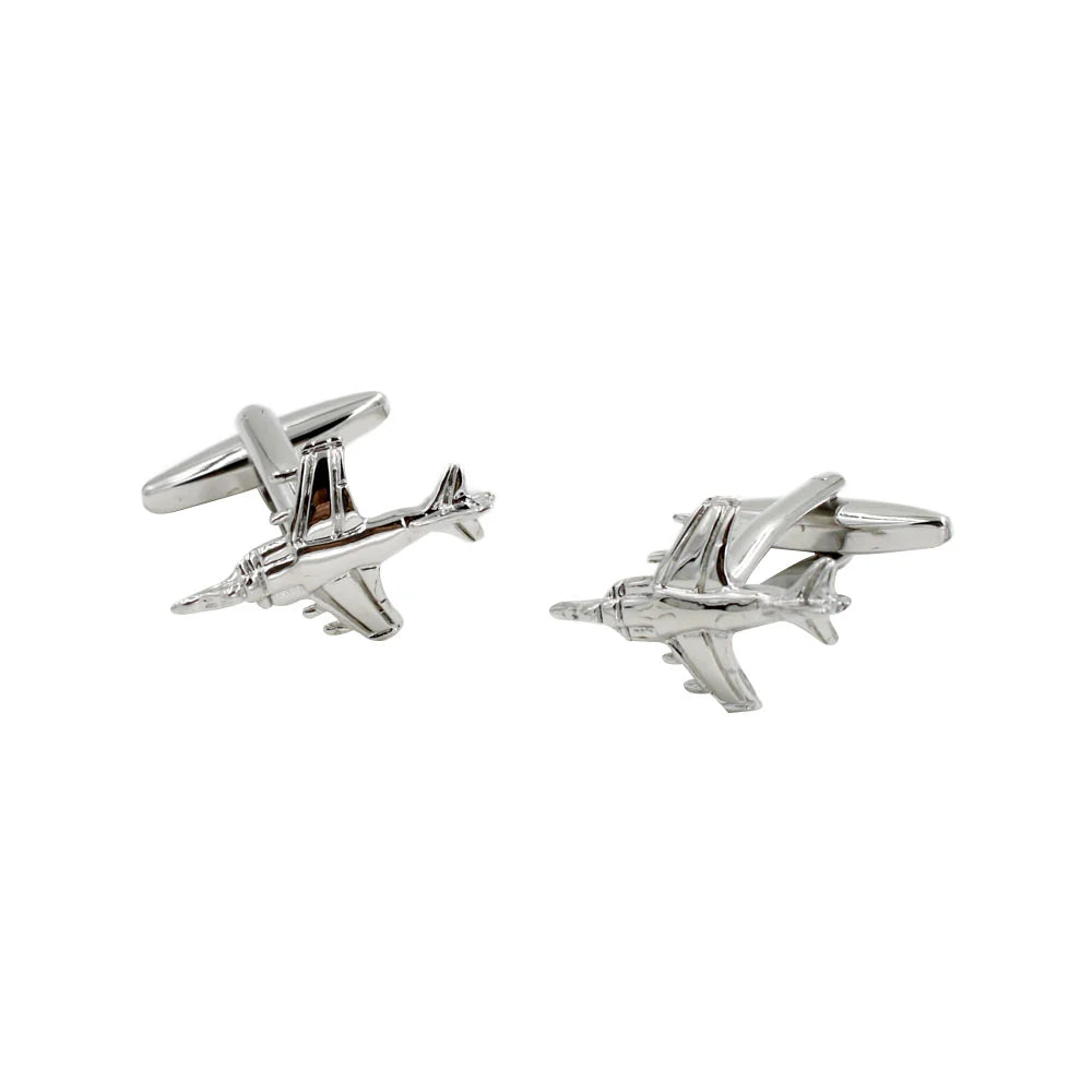Fighter Jet Cufflinks
