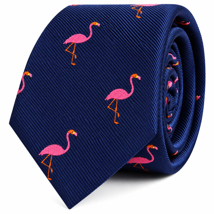 Flamingo Skinny Tie